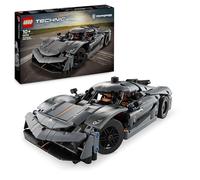 LEGO Technic 42173 Hypercar Koenigsegg Jesko Absolut Grigia Modellino di Auto da