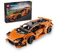 LEGO Technic Lamborghini Huracán Tecnica Orange Toy Cars - Giocattoli da costruzione per bambini, ragazzi e ragazze, età 9+ - Lamborghini Toy Car W/V10 motore e sterzo - Idee regalo per compleanni -