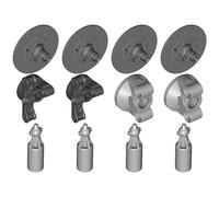 Lego Technic Mattoncini 4x4 Ruota Sterzo Freno Dischi 53673 23801 28833 35189