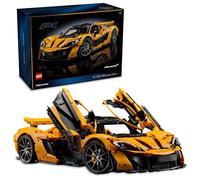 LEGO Technic McLaren P1 Hypercar, set da costruzione per adulti, modello da collezione con motore a pistoni V8 e cambio a 7 marce, 42172