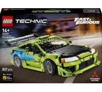 LEGO Technic Auto Mitsubishi Eclipse Fast and Furious - Kit Modellismo STEM da Collezione con Sterzo e 2 Bombole di NOS - Regalo per Ragazzi da 14 anni in su e Fan Adulti dei Film - 42229