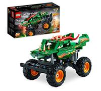 LEGO Technic Monster Jam Dragon, Set Monster Truck 2 in 1 con Pull-Back, Auto Offroad e Macchina Giocattolo Buggy, Giochi per Bambini e Bambine 42149