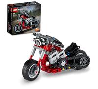 LEGO Technic Motocicletta 2 in 1, Modellino da Costruire, Moto Giocattolo, Idea Regalo, Giochi per Bambini e Bambine dai 7 Anni in su 42132