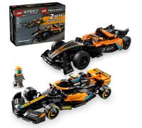 LEGO Technic & Speed Champions McLaren Racing Pack Set di giocattoli da costruzione - Auto da corsa giocattolo per bambini e bambine dai 9 anni i