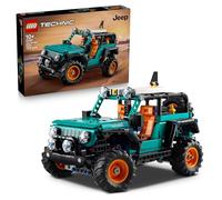 LEGO Technic SUV Jeep Wrangler Rubicon Giocattolo - Modello di Macchina Fuoristrada con Motore V6, Sterzo e Sospensioni - Idea Regalo STEM di Compleanno per Ragazzi da 10 Anni in su - 42227