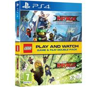LEGO THE NINJAGO DOUBLE PACK VIDEOGIOCO PS4 + FILM MOVIE BLU RAY MARVEL NUOVO