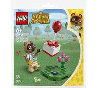 LEGO Tom Nook con regalo volante