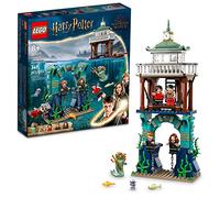 LEGO Torneo dei tre maghi di Harry Potter: il lago nero 76420 - Set di giocattoli a calice di fuoco con mini statuette di Harry, Hermione e Ron, set da collezione magica, grande regalo per bambini,