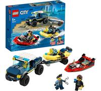 LEGO Trasporto Di Barca Polizia D Elite 60272 / Poliziotto Bambini Giochi Natale
