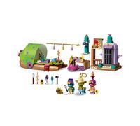 LEGO Trolls World Tour Avventura sulla Zattera a Lonesome Flats con Poppy, Branch e Hicory, Playset per Bambini, 41253