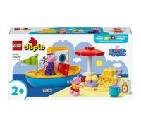 lego duplo - viaggio in barca di peppa pig - lego 10432 con peppa pig e nonno pig 23pz anni 2+