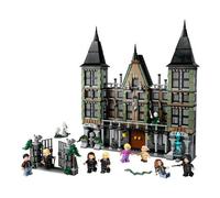 Lego harry potter 76453 villa malfoy, giochi bambini 10+, casa giocattolo con stanze, funzioni e 9 personaggi, idea regalo