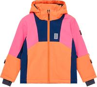 Lego Wear - Giacca da sci isolante e impermeabile - Jaz 801 Jacket Light Orange - Taglia Bambino 134 cm - Arancione