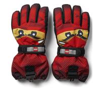 Lego Wear LWAGAN 807 Jr - guanti da sci - bambino 146/152 Red junior Thinsulate
