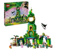 LEGO Wicked Benvenuti nella Città di Smeraldo, Gioco da Collezione per Bambine e Bambini da 9 Anni con Torre Giocattolo da Costruire e 5 Personaggi del Film tra cui Glinda e Elphaba, Idea Regalo 75684
