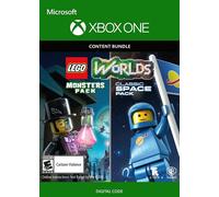 LEGO Worlds Classic Space Pack and Monsters Pack Bundle (DLC) XBOX LIVE Key EUROPE