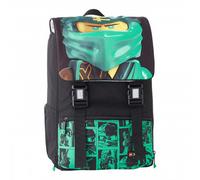 LEGO Zaino Scuola Estensibile NINJAGO Lloyd Verde 32L. Zainetto Unisex Ragazzi