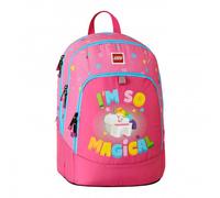 LEGO Zaino Scuola Round Unicorn I'M SO MAGICAL Rosa | Adulto Ragazza 28L. LEGO