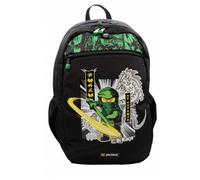 LEGO Zaino Scuola Super Leggero NINJAGO Verde | Zainetto Adulto Unisex 28L. LEGO