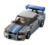 LEGOâ® Speed Champions 2 Quasi 2 furiosi - Nissan Skyline GT -r (R34) 76917 NEW