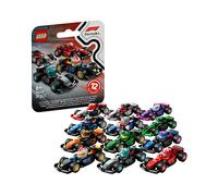 LEGO Monoposto di F1 da Collezione - Scatola con 1 di 12 Modelli di Auto da Corsa Casuali - Caschi dei Piloti e Ruote Mobili - Squadre di Formula 1 tra cui Ferrari, Mercedes, McLaren, Red Bull - 71049