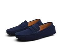 Legou Mocassini casual da uomo in ecopelle, Blu scuro, 39 1/3 EU