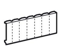 Legrand 001664, Otturatore modulare a 18 moduli