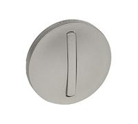 Legrand 065101 Copricerchio stretto celiana per interruttore, spintore morbido, finitura titanio