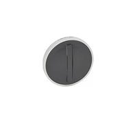 Legrand 065203 Copricerchio stretto celiana per interruttore, spintore luminoso, finitura grafite