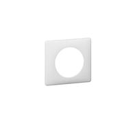 Legrand 066701 Piastra celiana in polvere, 1 posta, finitura gesso