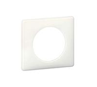 Legrand 068608 - Placca celiana laccata, 2 x 2 posti, finitura bianca