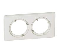 Legrand 069072 - Placca Céliane Ip44, 2 posti, colore: Bianco