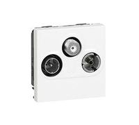 Legrand 078786, Presa TV/Stereo/Radio/SAT con mascherina