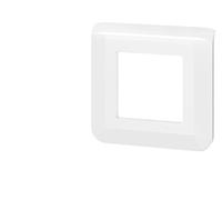 Legrand 078802L Mosaic - Piastra di finitura per 2 moduli, colore: Bianco