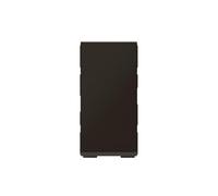 Legrand 079101L Mosaico Interruttore o Va-E Viente, 10AX, 250V, Easy-Led, 1 Modulo, Nero Opaco