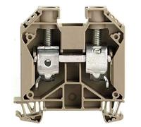 Morsetto Weidmuller componibile passante 35mmq Beige 1020500000