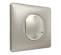 Legrand 199176 Comando Generale Partenza/Arrivo per Controllo Associato di Luci, Tapparelle Rotelle, Prese Installazione Collegata Dooxie with Netatmo Completo-Finitura Titane-199176-Legrand, Titanio