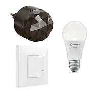Legrand 199207 - Starter Pack Valena Next con Netatmo: 1 Gateway plug-in + 1 Comandi wireless di illuminazione + 1 lampadina intelligente E27 classico/bianco