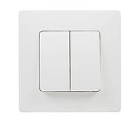Legrand 396471 CONMMUTATORE DOPPIO NL BL MONOBLOC