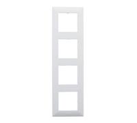 Legrand 398274 - Telaio quadruplo della gamma Niloé Step per installazione componibile - Bianco