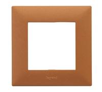 Legrand 398291 - Cornice singola della gamma Niloé Step per installazione componibile - Colore rame