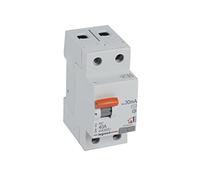 Legrand 402057E, interruttore differenziale, 2P 40A, sensibilità 30mA, classe AC, RX3