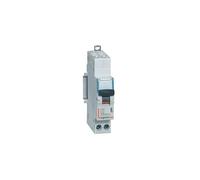 Legrand 406876 Dnx³4500 6kA Interruttore Fase+Neutro Arrivo Terminale Automatico Uscita Terminale a Vite, 1P+N, 230V, 2A, Curva C, 1 Modulo