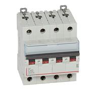 Legrand 407932E, Interruttore automatico magnetico termico, 4P, 40A, Curva C, 10kA, 4 moduli, DX3