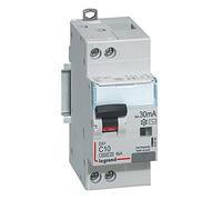 Legrand 410704 - Interruttore differenziale 10 A, tipo AC 30 mA, curva C, DX³4500 1P+N