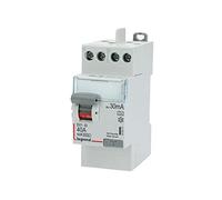 Legrand 411617 Interruttore differenziale bipolare, 40a, 30mA, 230V