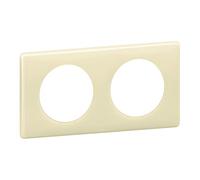 legrand 98821 - Placca Céliane-laccata, 2 posti, 98821