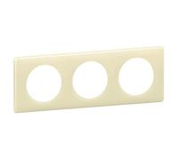 legrand 98822 - Placca Céliane-laccata, 3 posti, 98822