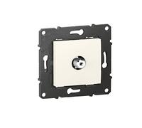 legrand BTAL41DD - Presa televisione semplice tipo F da avvitare, attacco neve, BTAL41DD, neve