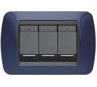 Legrand/bticino - 3 blu moduli piastra solida